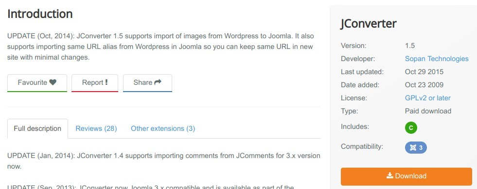 《网站从Wordpress迁移到Joomla的方法》